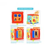 Jucarii, Copii si Bebe - Jucarii si jocuri - Jucarii bebelusi - Jucarii interactive bebelusi - Jucarie Cub interactiv cu activitati Fancy Cube - Infinity.ro