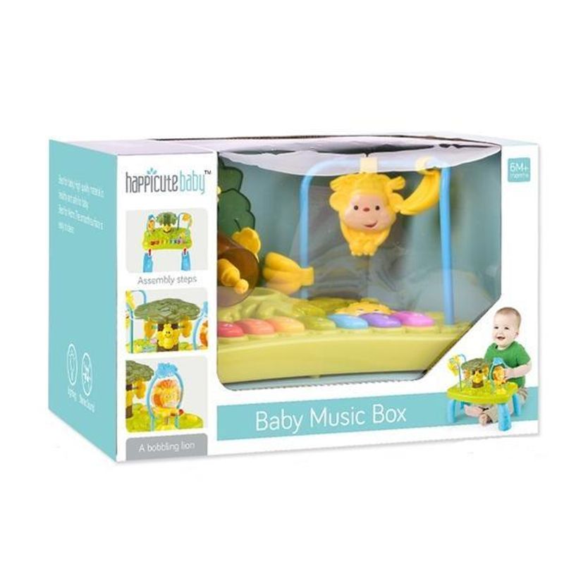 Jucarii, Copii si Bebe - Jucarii si jocuri - Jucarii bebelusi - Centre de activitati - Masuta cu activitati pentru bebelusi  Bobbling Lion - Infinity.ro