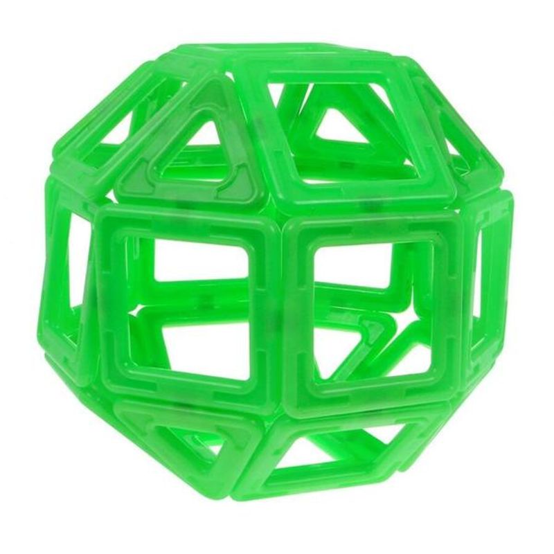 Jucarii, Copii si Bebe - Jucarii si jocuri - Seturi de constructie si cuburi - Seturi de constructie - Set constructie magnetic Magic Glow 26 piese - Infinity.ro