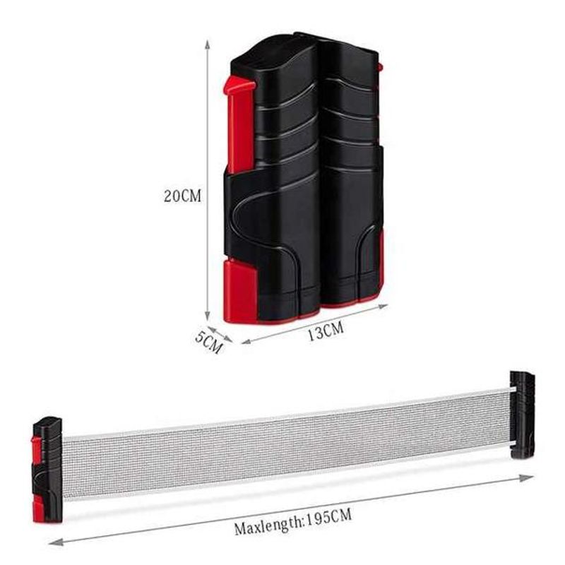 Sport si Outdoor - Sporturi cu paleta - Tenis de masa - Echipamente de tenis de masa - Fileu universal tenis masa negru - Infinity.ro