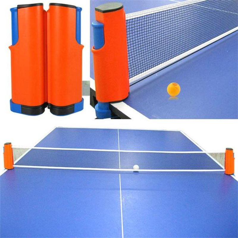 Sport si Outdoor - Sporturi cu paleta - Tenis de masa - Echipamente de tenis de masa - Fileu universal tenis masa portocaliu - Infinity.ro
