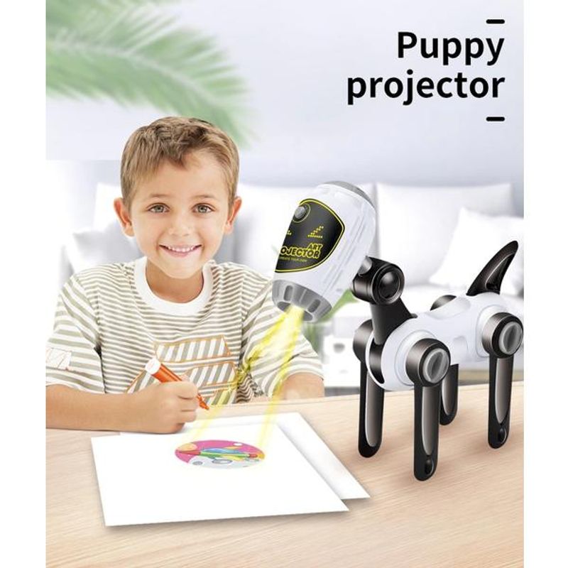 Jucarii, Copii si Bebe - Jucarii si jocuri - Jucarii & jocuri educative - Jucarii interactive - Proiector desen pentru copii model catel - Infinity.ro