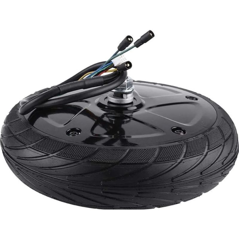 Sport si Outdoor - Role, trotinete si skateboard - Piese si accesorii trotinete - Roata fata trotineta cu motor complet si cauciuc pentru Ninebot Segway ES1, ES2, (14.02.0021.00) - Infinity.ro