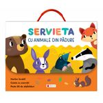 Carti si Birotica - Carti - Carti pentru copii - Carti interactive - Servieta cu animale din padure - Mimorello - Infinity.ro