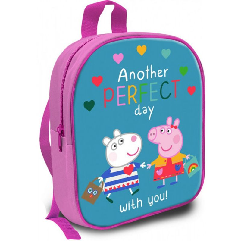 Fashion, accesorii si bijuterii - Copii - Accesorii copii - Genti si rucsacuri copii - Rucsac pentru scoala si gradinita Peppa Pig, 29 cm, Multicolor - Infinity.ro