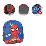 Fashion, accesorii si bijuterii - Copii - Accesorii copii - Genti si rucsacuri copii - Rucsac pentru scoala si gradinita Spiderman, 25x30x8 cm, Albastru - Infinity.ro