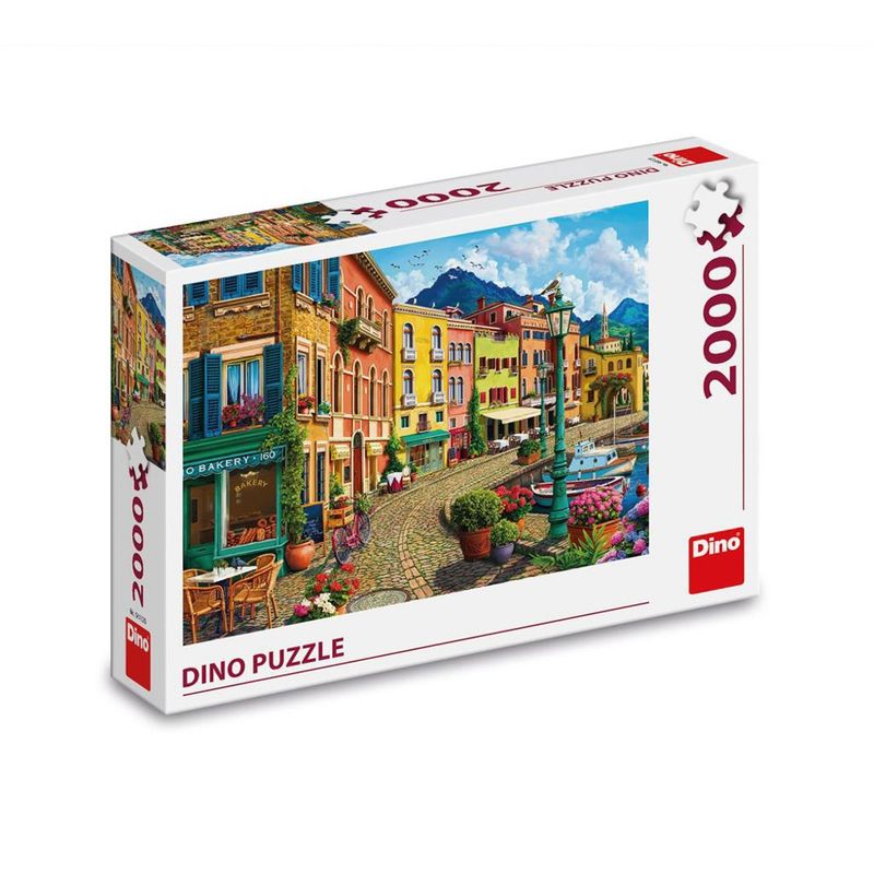 Jucarii, Copii si Bebe - Jucarii si jocuri - Jocuri si puzzle - Puzzle - Puzzle Siesta, 2000 piese - Orasul pescarilor, Daemi - Infinity.ro