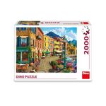 Jucarii, Copii si Bebe - Jucarii si jocuri - Jocuri si puzzle - Puzzle - Puzzle Siesta, 2000 piese - Orasul pescarilor, Daemi - Infinity.ro