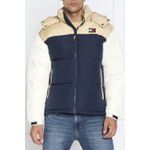 Fashion, accesorii si bijuterii - Barbati - Imbracaminte - Jachete si geci barbati - Geaca din puf Tommy Jeans  DM0DM14460 XL INTL Multicolor - Infinity.ro