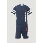Fashion, accesorii si bijuterii - Barbati - Lenjerie si pijamale barbati - Pijamale barbati - Pijamale barbati Lotto LP1150  L INTL Bleumarin - Infinity.ro