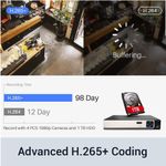Laptop, Telefoane si Tablete - Wearables si gadgeturi - Gadgeturi - Dispozitive spionaj - Kit supraveghere video interior si exterior 4 canale ,5 MP, 4 camere, vizionare in timp real pe aplicatie, 1TB Hard - Infinity.ro
