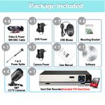 Laptop, Telefoane si Tablete - Wearables si gadgeturi - Gadgeturi - Dispozitive spionaj - Kit supraveghere video interior si exterior 4 canale ,5 MP, 4 camere, vizionare in timp real pe aplicatie, 1TB Hard - Infinity.ro