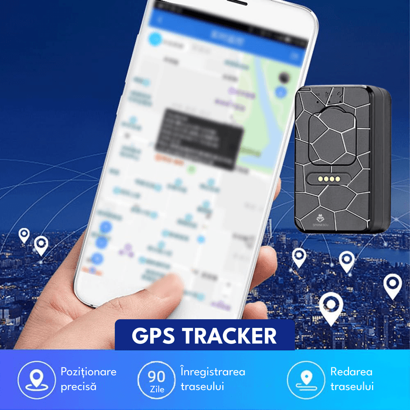 Laptop, Telefoane si Tablete - Wearables si gadgeturi - Gadgeturi - Dispozitive spionaj - Mini tracker auto GPS 4G, G50, magnetic, autonomie 30 ore, rezistent la apa IP67 - Infinity.ro
