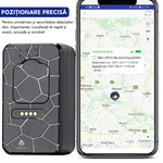 Laptop, Telefoane si Tablete - Wearables si gadgeturi - Gadgeturi - Dispozitive spionaj - Mini tracker auto GPS 4G, G50, magnetic, autonomie 30 ore, rezistent la apa IP67 - Infinity.ro