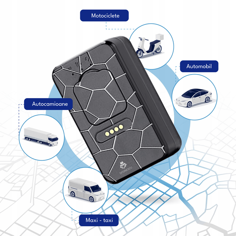 Laptop, Telefoane si Tablete - Wearables si gadgeturi - Gadgeturi - Dispozitive spionaj - Mini tracker auto GPS 4G, G50, magnetic, autonomie 30 ore, rezistent la apa IP67 - Infinity.ro