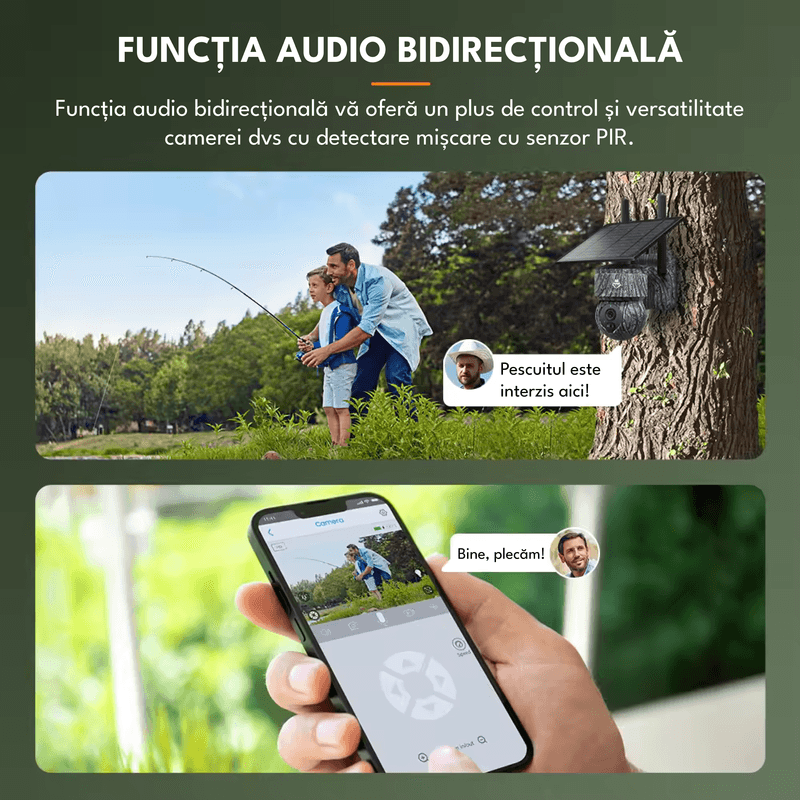 Casa si Gradina - Electrice - Smart Home - Camere de supraveghere - Camera de supraveghere, Q51, 3MP, 4G, rotire, audio bidirectional, vedere nocturna,rezistent la apa, detectarea miscarii - Infinity.ro