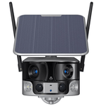 Casa si Gradina - Electrice - Smart Home - Camere de supraveghere - Camera de supraveghere cu incarcare solara, WIFI, 4K, 8MP, detectie umana AI, senzor miscare, viziune nocturna, microfon - Infinity.ro
