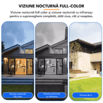 Casa si Gradina - Electrice - Smart Home - Camere de supraveghere - Camera de supravegere cu panou solar, Q18, 4G, 2MP, detector miscare, audio bidirectional, 360°, IP65 - Infinity.ro