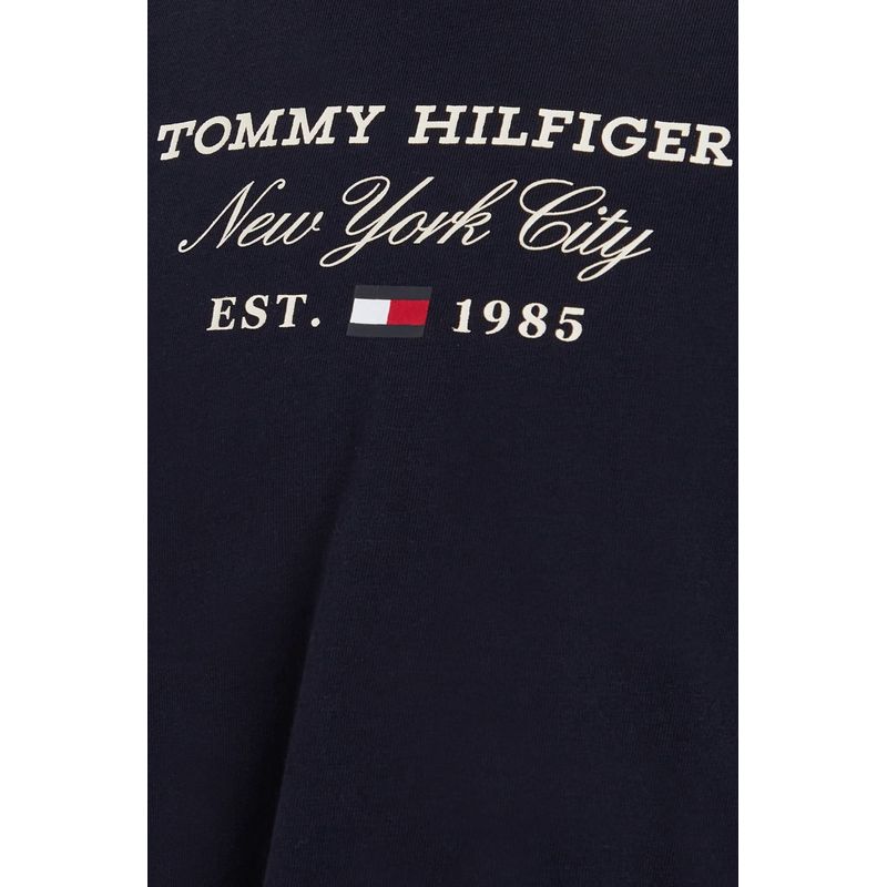 Fashion, accesorii si bijuterii - Copii - Imbracaminte copii - Bluze si camasi copii - Bluza copii Tommy Hilfiger KG0KG07643 98 CM Bleumarin 3 ani - Infinity.ro