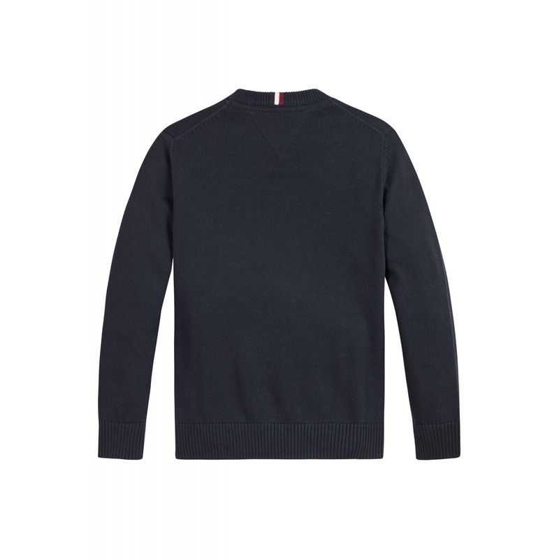 Fashion, accesorii si bijuterii - Copii - Imbracaminte copii - Bluze si camasi copii - Bluza copii Tommy Hilfiger KB0KB08506 Bleumarin 16 ani 176 CM - Infinity.ro