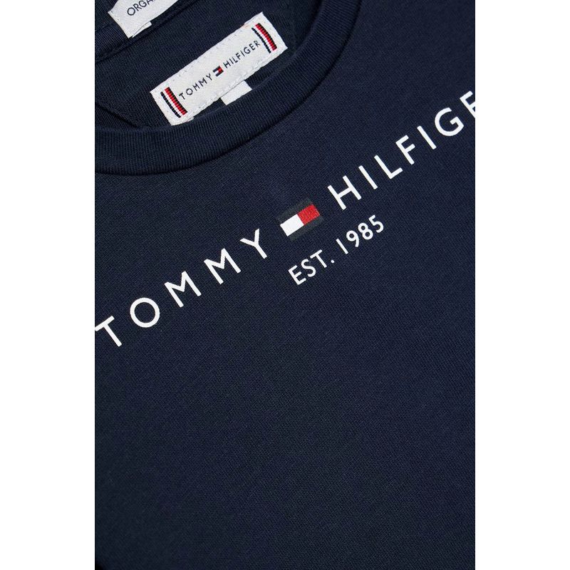 Fashion, accesorii si bijuterii - Copii - Imbracaminte copii - Tricouri copii - Tricou copii Tommy Hilfiger KG0KG05242 Bleumarin 140 CM 10 ani - Infinity.ro