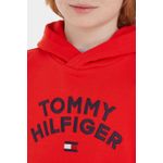 Fashion, accesorii si bijuterii - Copii - Imbracaminte copii - Pulovere si hanorace copii - Hanorac baieti Tommy Hilfiger KB0KB08490 Rosu 116 CM 6 ani - Infinity.ro