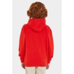 Fashion, accesorii si bijuterii - Copii - Imbracaminte copii - Pulovere si hanorace copii - Hanorac baieti Tommy Hilfiger KB0KB08490 Rosu 116 CM 6 ani - Infinity.ro