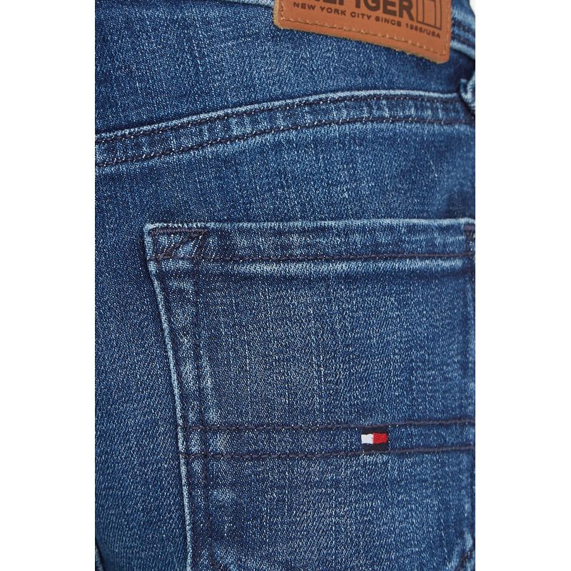 Fashion, accesorii si bijuterii - Copii - Imbracaminte copii - Pantaloni copii - Blugi Tommy Hilfiger slim fit KB0KB08459 Albastru  164 CM 14 ani - Infinity.ro