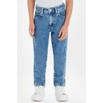Fashion, accesorii si bijuterii - Copii - Imbracaminte copii - Pantaloni copii - Blugi Tommy Hilfiger regular fit KB0KB08464 Albastru  176 CM 16 ani - Infinity.ro