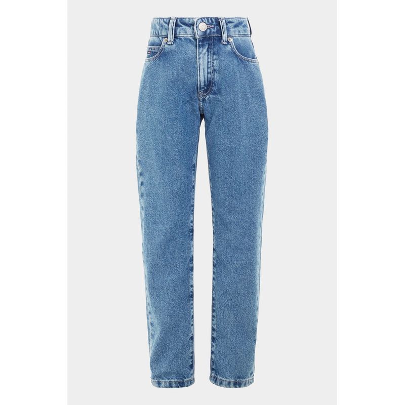 Fashion, accesorii si bijuterii - Copii - Imbracaminte copii - Pantaloni copii - Blugi Tommy Hilfiger regular fit KB0KB08464 Albastru  176 CM 16 ani - Infinity.ro