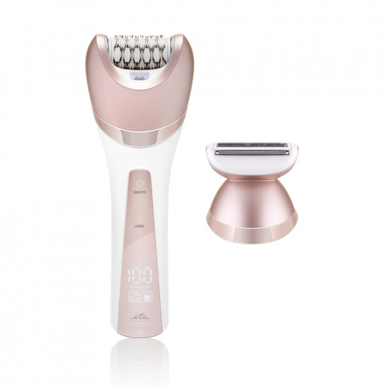 Ingrijire personala si Cosmetice - Aparate & accesorii ingrijire personala - Epilatoare si accesorii - Epilatoare - Epilator 2 in 1 ETA Fenite 3346 90000, 2 viteze, baterie Li-Ion 3,7 V, IPX5 - Infinity.ro