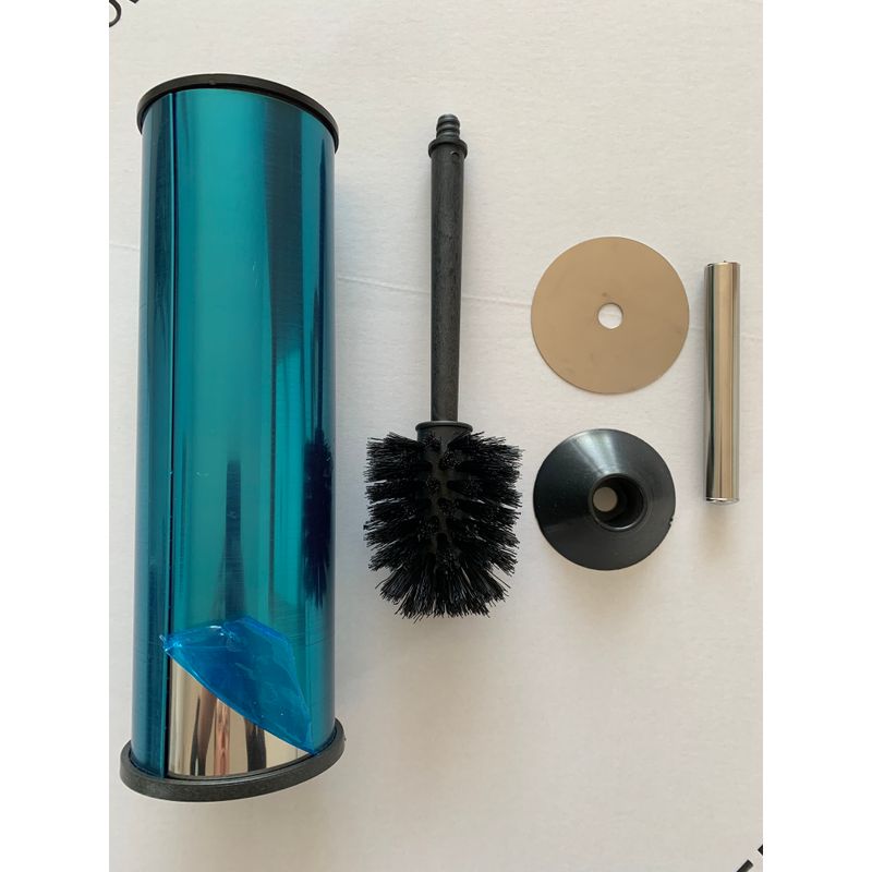 Casa si Gradina - Sanitare - Obiecte sanitare - Accesorii vase de toaleta - Perie WC cu recipient din inox - Infinity.ro