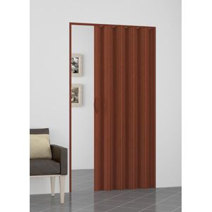 Usa plianta PVC Italbox Aurora Large, deschidere stanga/dreapta, inchidere cu magnet, 100x203cm, Mahon