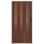 Casa si Gradina - Constructii - Usi interior, exterior si garaj - Usi interior - Usa plianta PVC, 100x203cm, mix nuc, fabricatie Italia - Infinity.ro