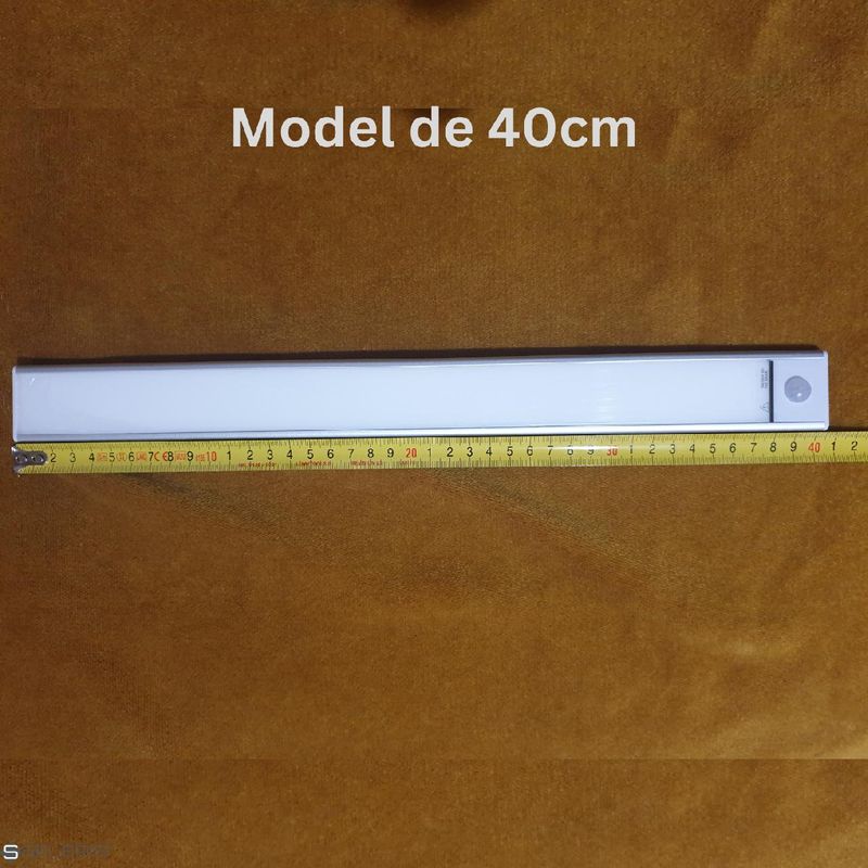 Casa si Gradina - Corpuri si surse de iluminat - Veioze si lampi - Lampi de veghe - Lampa LED Reincarcabila, Senzor Miscare, SELERIS®, 9mm, Oprit/Pornit/Auto, USB-C, Magnetic, Neutra 4.500K, 1100mAh, 40cm - Infinity.ro