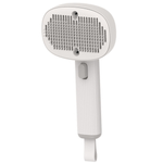 Petshop - Ingrijire si Igiena - Produse uz extern - Perii si manusi - Perie Multifunctionala 4 in 1 Animale de Companie, SELERIS®, Lampa Wood UVA, 2000mAh, Ioni Negativi, Masaj Vibratii, Gri - Infinity.ro