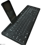 PC, gaming si accesorii - Periferice PC - Tastaturi - Set Tastatura-Mouse Wireless 2.4 GHz, SELERIS®, Win/MacOS, RGB, Suport Telefon/Tableta, USB C/1000mAh/500mAh, 114 taste - Infinity.ro