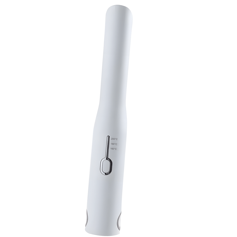 Ingrijire personala si Cosmetice - Aparate & accesorii ingrijire personala - Hair styling - Placi de indreptat parul - Placa de par portabila, SELERIS®, 160°C,180°C,200°C, 2600mAh, USB Micro/USB A, Sistem blocare, design compact-usor, Alb - Infinity.ro