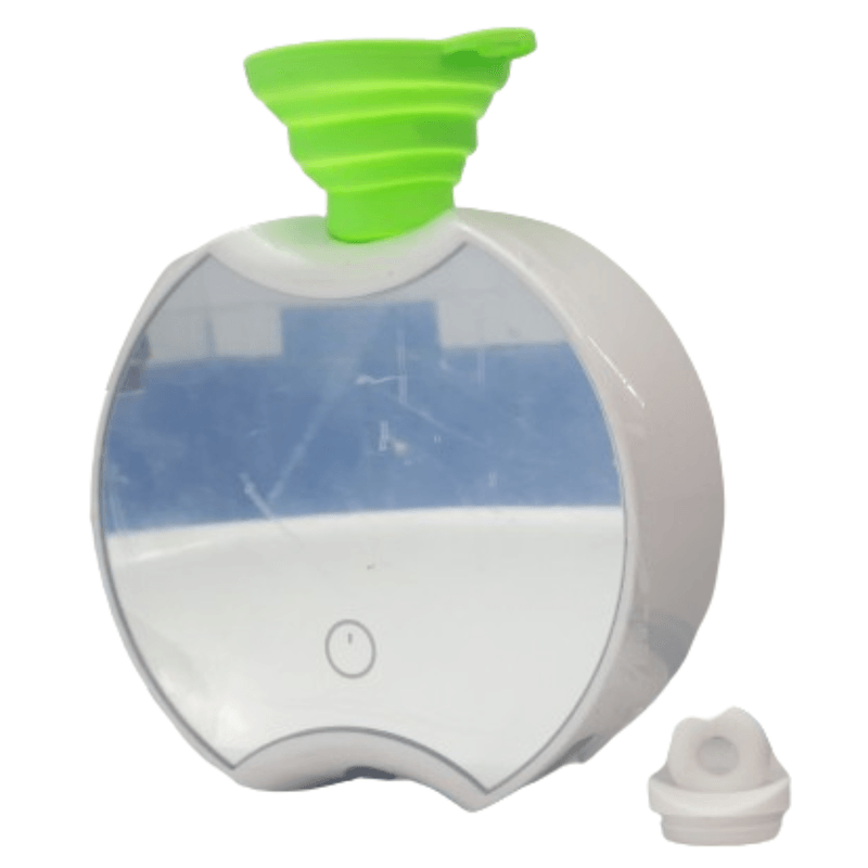 Casa si Gradina - Sanitare - Suporturi si accesorii baie - Dispensere - Dispenser Automat Tactil, Sapun Spuma, SELERIS, 3 Niveluri de Spuma, 350ml, USB-C, 2600 mAh, Oglinda HD, Fara Gauri, Alb - Infinity.ro