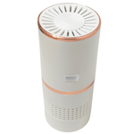 Electronice si Electrocasnice - Climatizare si sisteme de incalzire - Aparate filtrare aer - Purificatoare de aer - Mini Purificator de Aer cu Aromaterapie, SELERIS®, PM 2.5, Fara Filtru, Ioni 500 pcs/m2, 7 culori, 10mp, USB Dual, Alb - Infinity.ro