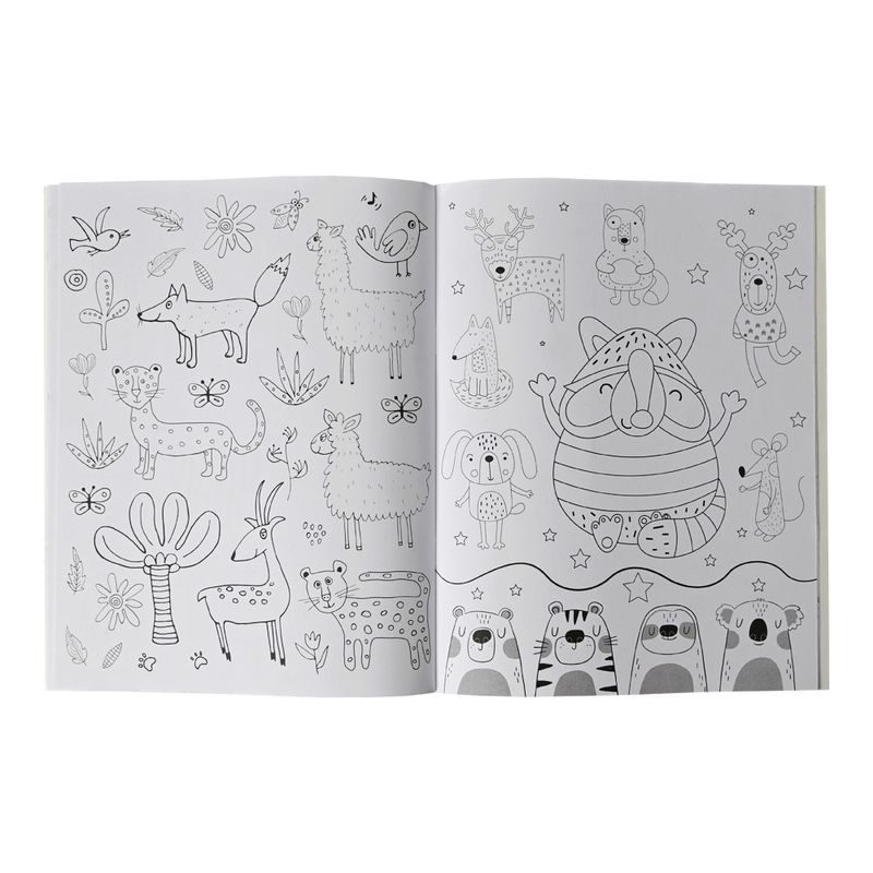 Jucarii, Copii si Bebe - Jucarii si jocuri - Jucarii & jocuri educative - Jocuri si jucarii educative - Caiet cu schite de desenat - animale - Infinity.ro