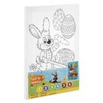 Jucarii, Copii si Bebe - Jucarii si jocuri - Jucarii & jocuri educative - Seturi pictura si desen - Tablou pictura pe numere - Iepuras Paste - Infinity.ro