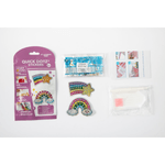 Jucarii, Copii si Bebe - Jucarii si jocuri - Jucarii & jocuri educative - Seturi de artizanat - Set creativ super-rapid, autocolante BIG DOTZ - Stea Cometa si Curcubeu - Infinity.ro