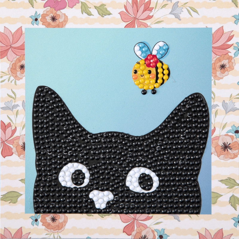Jucarii, Copii si Bebe - Jucarii si jocuri - Jucarii & jocuri educative - Seturi de artizanat - Set creativ pictura cu diamante - Mischievous - Pisica - Infinity.ro