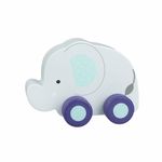 Jucarii, Copii si Bebe - Jucarii si jocuri - Jucarii bebelusi - Jucarii de tras/impins - Elefant - jucarie din lemn cu roti, Orange Tree Toys - Infinity.ro