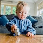 Jucarii, Copii si Bebe - Jucarii si jocuri - Jucarii bebelusi - Jucarii de tras/impins - Elefant - jucarie din lemn cu roti, Orange Tree Toys - Infinity.ro