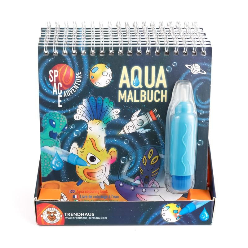 Jucarii, Copii si Bebe - Jucarii si jocuri - Jucarii & jocuri educative - Seturi pictura si desen - Pictura magica cu apa, Aventura spatiala - Infinity.ro