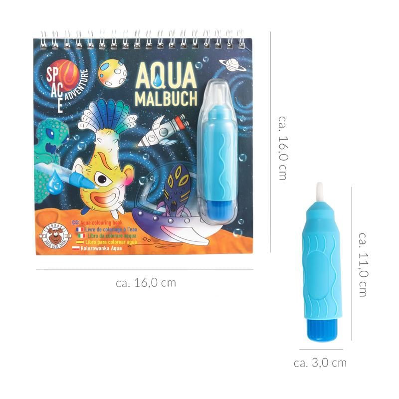 Jucarii, Copii si Bebe - Jucarii si jocuri - Jucarii & jocuri educative - Seturi pictura si desen - Pictura magica cu apa, Aventura spatiala - Infinity.ro