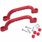 Jucarii, Copii si Bebe - Jucarii si jocuri - Jucarii de exterior - Spatii de joaca si accesorii - Manere din plastic 25 cm - Accesorii spatiu de joaca - Rosu - Infinity.ro