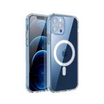 Laptop, Telefoane si Tablete - Telefoane mobile si accesorii - Accesorii Telefoane - Huse telefoane - HUSA CLEAR IPHONE 14, VERTTI, MAGSAFE - Infinity.ro